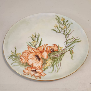 Bavaria Schumann‎ Arzberg Germany 12 in plate orange flower